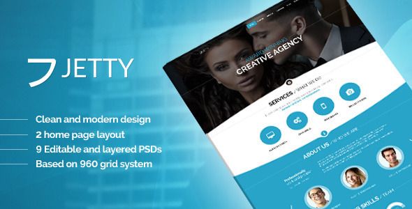 JETTY - PSD Template Nulled Nulled - Free Download