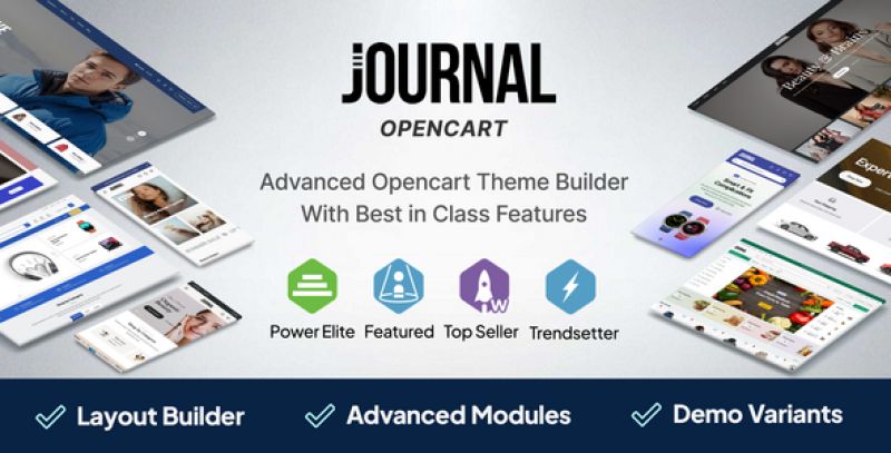 Journal - Advanced Opencart Theme Builder Nulled Nulled - Free Download