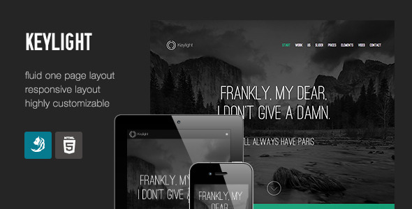 Keylight - Light & Flat Portfolio Nulled Nulled - Free Download