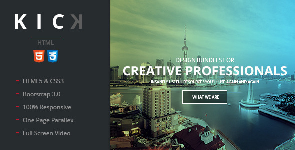 Kick - Multipurpose HTML5 Tempalte Nulled Nulled - Free Download