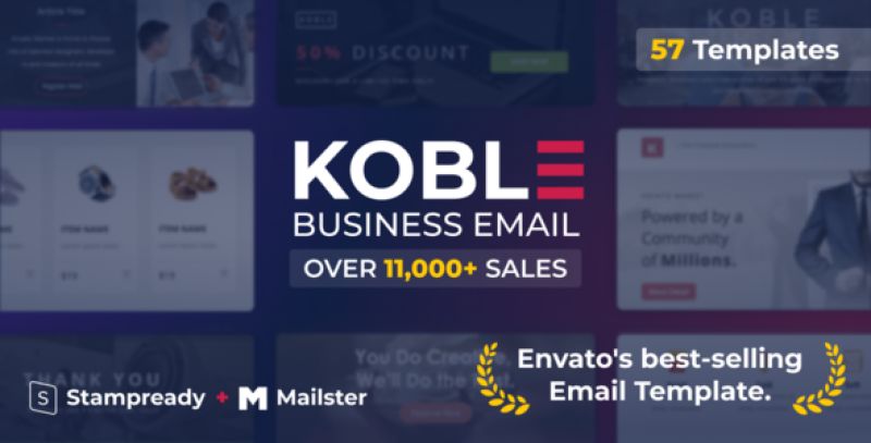 Koble | Business Email Template Sets Nulled - Free Download Nulled
