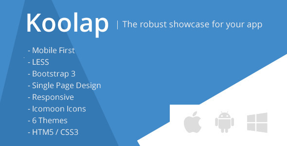 Koolap - The All-in-One App Landing Page Nulled Nulled - Free Download