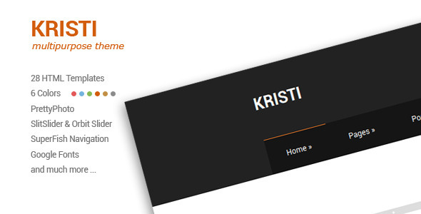 Kristi - Multipurpose Business Template Nulled Nulled - Free Download