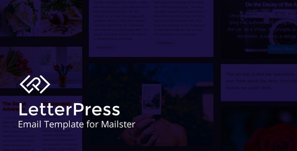 LetterPress - Email Template for Mailster Nulled Nulled - Free Download