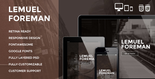 LF - One Page Multi Purpose Parallax HTML Theme Nulled Nulled - Free Download