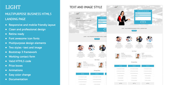 Light - Multipurpose Business Landing Page Nulled Nulled Free Download