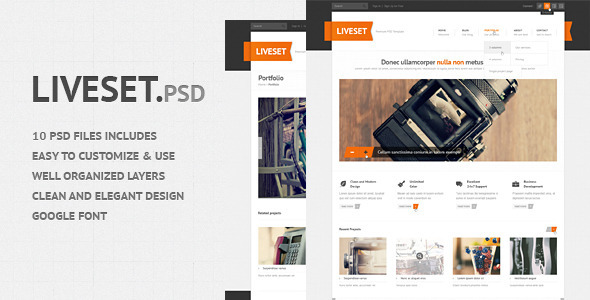 Liveset - Modern and Clean PSD Theme Nulled Nulled - Free Download