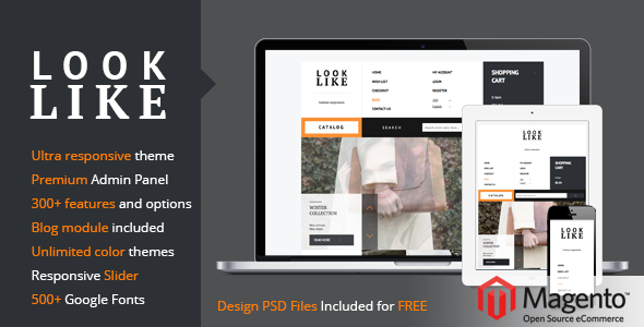 LookLike – Flat Premium Responsive Magento theme Nulled Nulled - Free Download