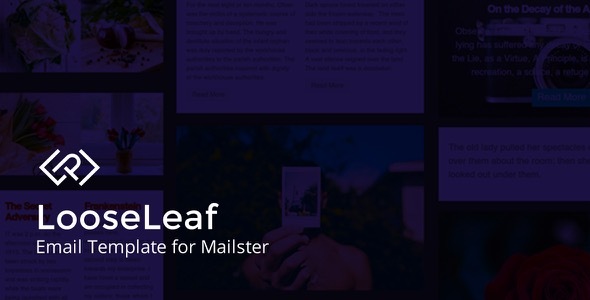 LooseLeaf - Email Template for Mailster Nulled Nulled - Free Download
