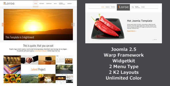 Loroe - Responsip Joomla Template Nulled Nulled - Free Download