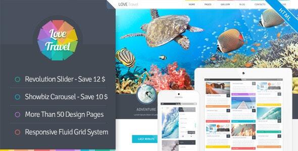 Love Travel - HTML Template Nulled Nulled - Free Download