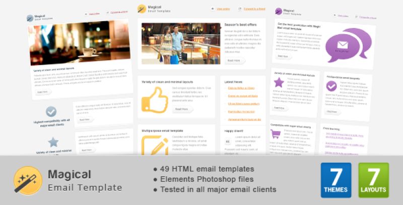 Magical Email Template Nulled Nulled - Free Download