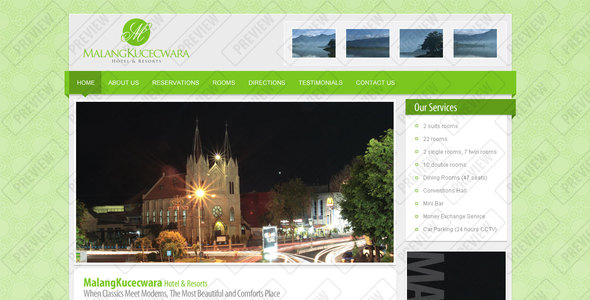 Malang Kucecwara, Hotel and Resort Template Nulled Nulled - Free Download