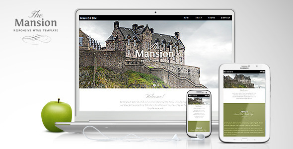 Mansion - Responsive One-Page Site Template Nulled Nulled - Free Download