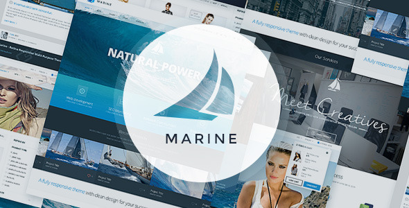 Marine PSD Template Nulled Nulled - Free Download