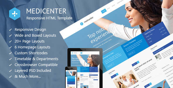 MediCenter - Health Medical Template Nulled Nulled - Free Download