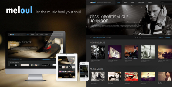 Meloul - Music and Band HTML5 Template Nulled Nulled - Free Download