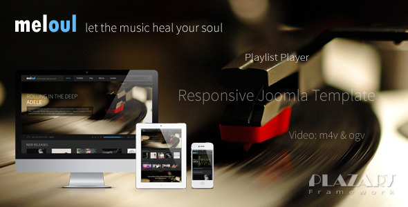 Meloul - Music Responsive Joomla Template Nulled Nulled - Free Download