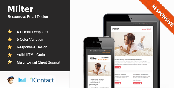 Milter - Responsive E-mail Template Nulled Nulled - Free Download