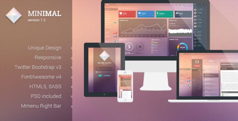 Minimal - Responsive Admin Template Nulled Nulled - Free Download
