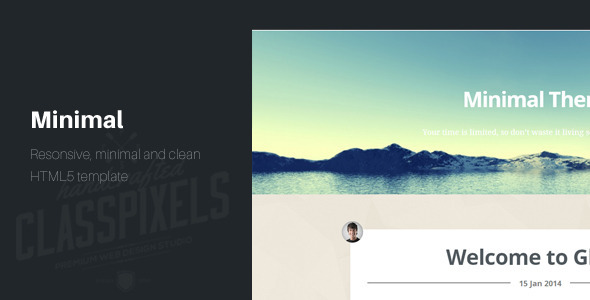 Minimal Responsive HTML5 Blog template Nulled Nulled - Free Download