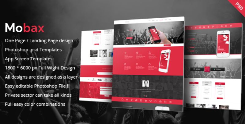 Mobax - App LandingPage Templates Nulled Nulled - Free Download