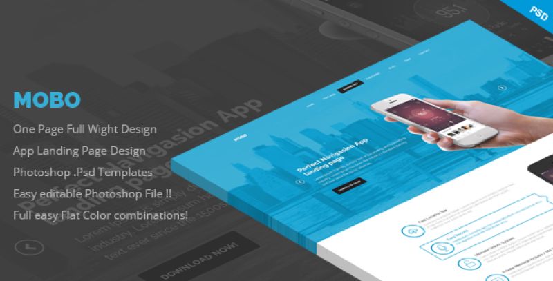Mobo - One Page App Landing Page Nulled Nulled - Free Download