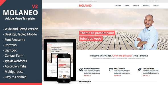 Molaneo - Multi-Purpose Muse Theme Nulled Nulled - Free Download