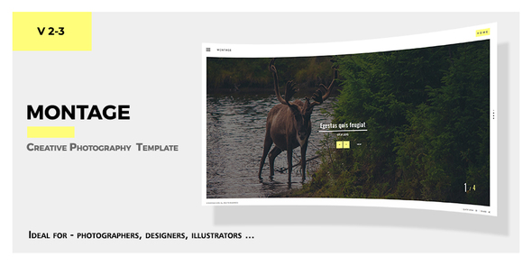 Montage -  Photography Responsive Template Nulled Nulled - Free Download