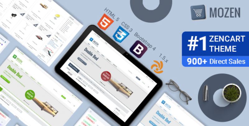 Mozen – Responsive Zencart Template Nulled Nulled - Free Download
