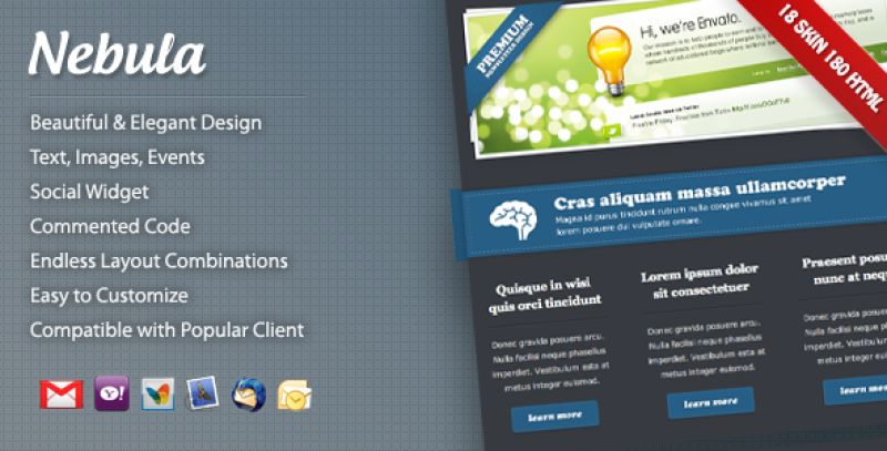 Nebula Email Template Nulled Nulled - Free Download