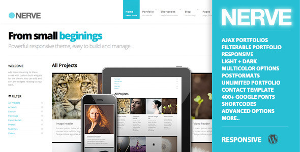 Nerve | Portfolio Theme for WordPress Nulled Nulled - Free Download