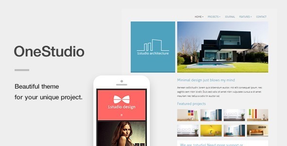 OneStudio - A Unique Responsive WordPress Theme Nulled Nulled - Free Download