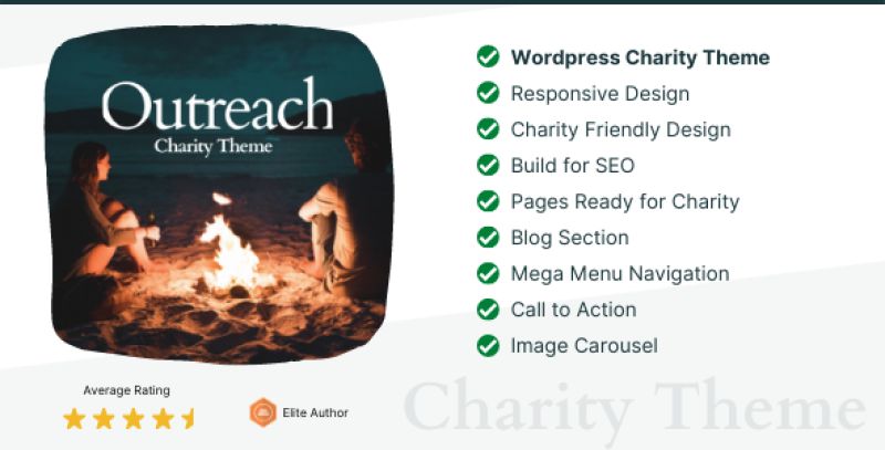 Outreach - Charity WordPress Theme Nulled Nulled - Free Download