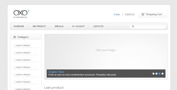 OXO e-commerce Nulled Nulled - Free Download
