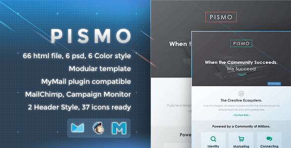 Pismo - Responsive Email Template Nulled Nulled - Free Download