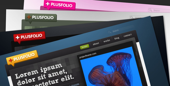 plusfolio - portfoli+blog theme - 4 colors Nulled Nulled - Free Download
