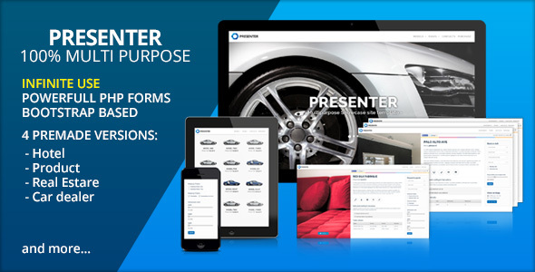 Presenter - Multi Purpose Showcase Nulled Nulled - Free Download