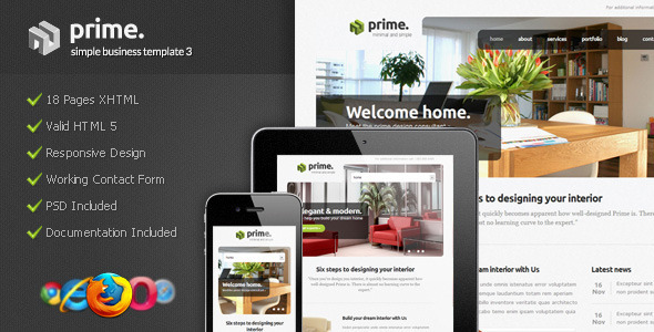 Prime - Simple Business Template 3 Nulled Nulled - Free Download