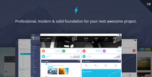 ProUI - Responsive Bootstrap Admin Template Nulled Nulled - Free Download
