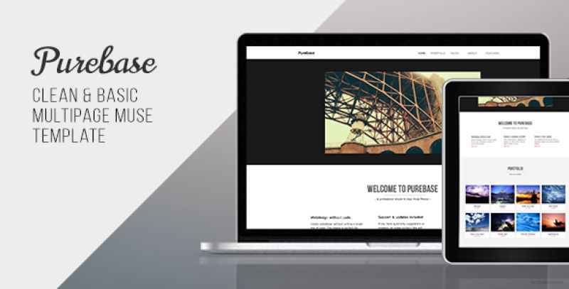 Purebase - Multipurpose Muse Template Nulled Nulled - Free Download