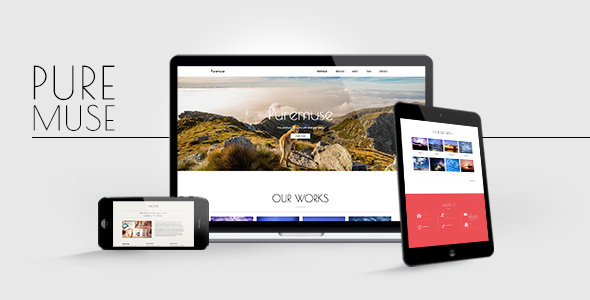 Puremuse - Clean Muse Template for Portfolios & Creatives Nulled Nulled - Free Download