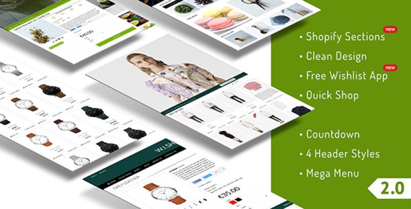 Quickshop - Responsive Shopify Sections Theme Nulled Nulled - Free Download