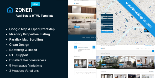 Real Estate Template - Free Download Nulled