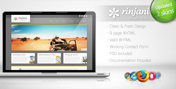 Rinjani - Clean Business Template 4 Nulled Nulled - Free Download