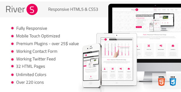 Rivers Responsive Premium Multipurpose HTML5 Nulled Nulled - Free Download