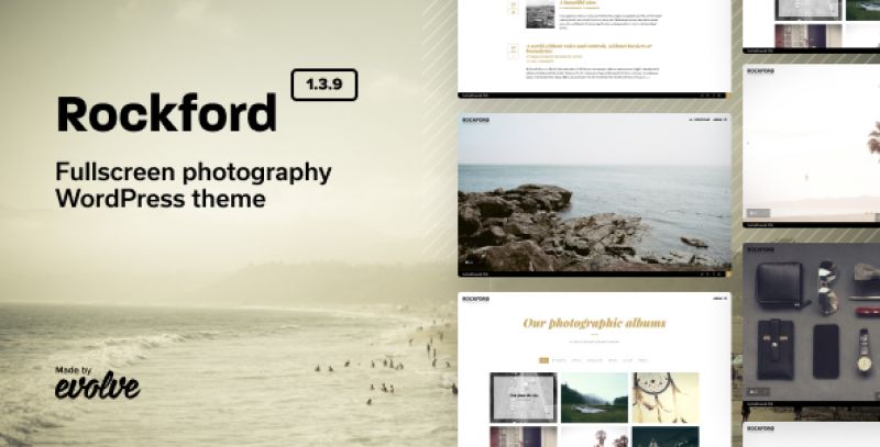 Rockford - Fullscreen Photography WordPress Theme Nulled Nulled - Free Download