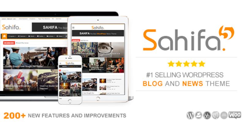 Sahifa - Responsive WordPress News / Magazine / Blog Theme Nulled Nulled - Free Download