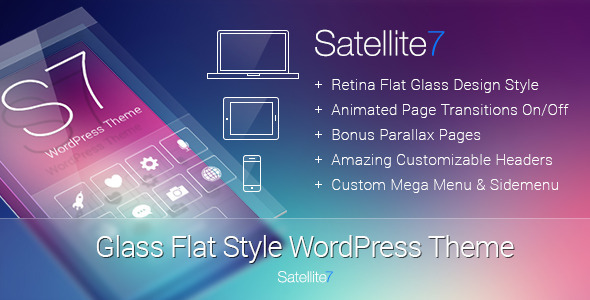 Satellite7 - Retina Multi-Purpose WordPress Theme Nulled Nulled - Free Download