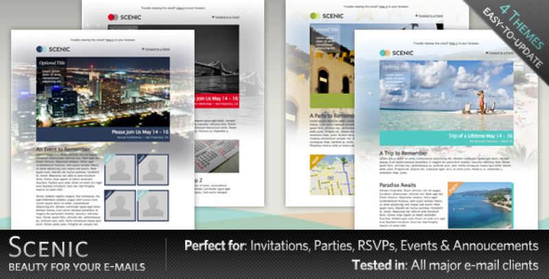 Scenic - HTML Email Template Nulled Nulled - Free Download